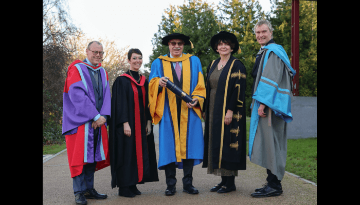 Prof René Stulz receives an Honorary Doctorate from UCD